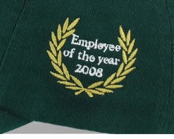 Dad Cap-Iconic Risk Management Department Dark Dad Cap - Green