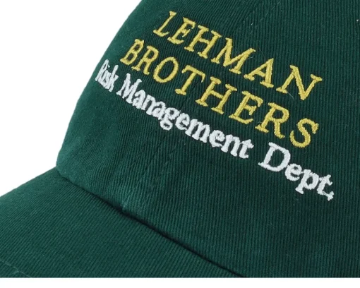 Dad Cap-Iconic Risk Management Department Dark Dad Cap - Green