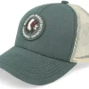 Trucker-Brixton Rival Stamp X Mp Mesh Cap Silver Pine/Off White Trucker -