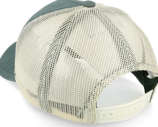 Trucker-Brixton Rival Stamp X Mp Mesh Cap Silver Pine/Off White Trucker -