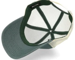 Trucker-Brixton Rival Stamp X Mp Mesh Cap Silver Pine/Off White Trucker -