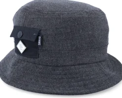 Buckets-Djinns R/L Knit Black Bucket -