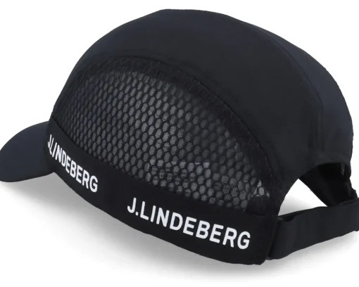 Sale J.Lindeberg Rock Cap Black 5-Panel -