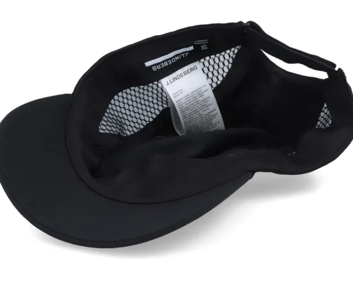 Sale J.Lindeberg Rock Cap Black 5-Panel -