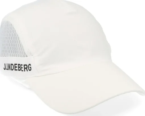5-Panel-J.Lindeberg Rock Cap White Adjustable -