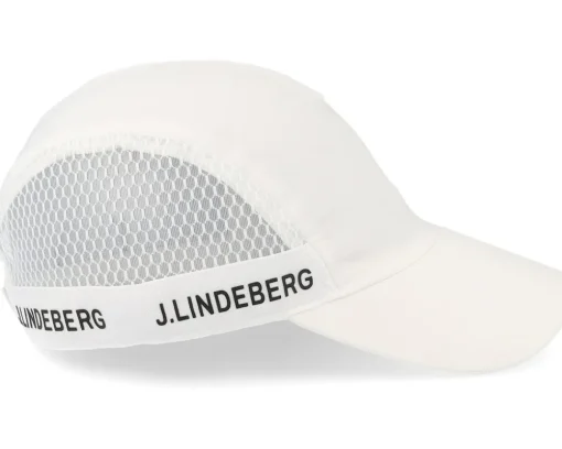 5-Panel-J.Lindeberg Rock Cap White Adjustable -