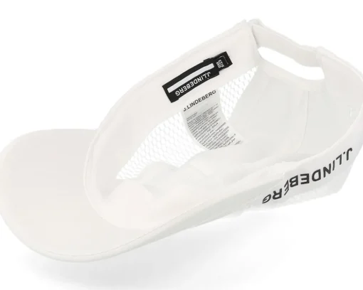 5-Panel-J.Lindeberg Rock Cap White Adjustable -