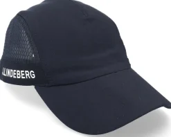 New J.Lindeberg Rock Golf Cap Black Dad Cap -