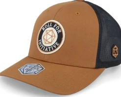 Best Critiql Hit Roll For Initiative Logo Caramel/Black Trucker -