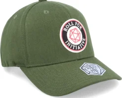 Adjustable-Critiql Hit Roll For Initiative Logo Olive Adjustable -
