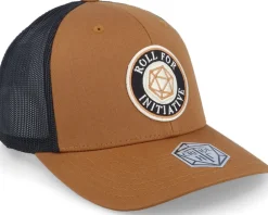 Best Critiql Hit Roll For Initiative Logo Caramel/Black Trucker -