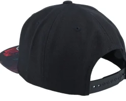 Snapback-Bearded Man Rose Logo Black/Rose Snapback -