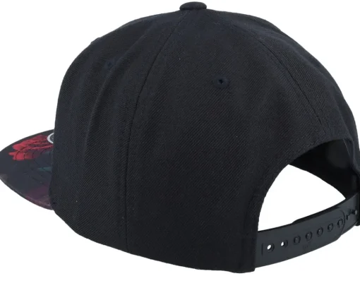 Snapback-Bearded Man Rose Logo Black/Rose Snapback -