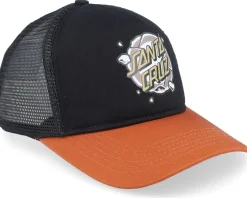 Trucker-Santa Cruz Roskopp Destruct Dot Black/Pumpkin A-Frame Trucker -