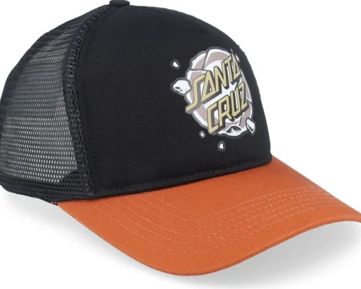 Trucker-Santa Cruz Roskopp Destruct Dot Black/Pumpkin A-Frame Trucker -