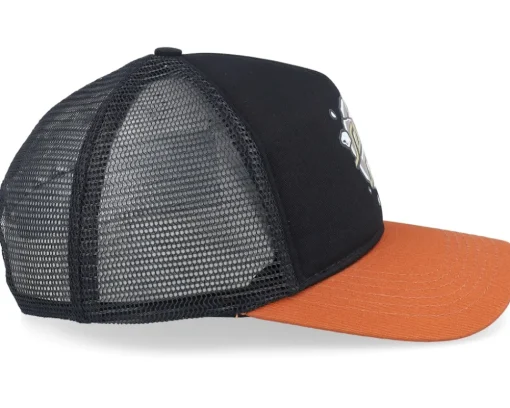Trucker-Santa Cruz Roskopp Destruct Dot Black/Pumpkin A-Frame Trucker -