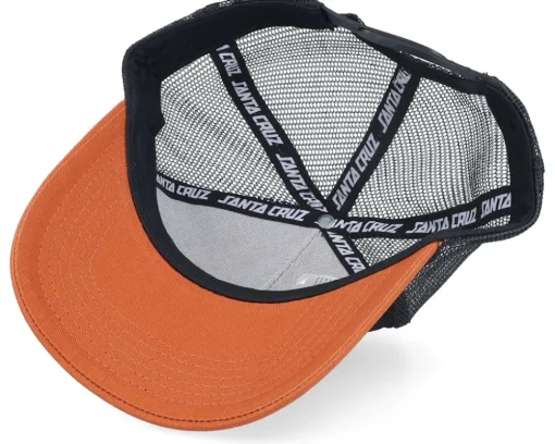 Trucker-Santa Cruz Roskopp Destruct Dot Black/Pumpkin A-Frame Trucker -