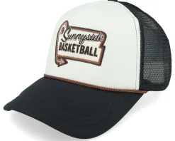 Clearance Les Deux Route Foam Cap Light Ivory/Black Trucker -