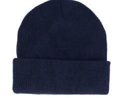 Cuff Beanies-John Hatter & Co Rubber Cash Is King Blue Cuff -
