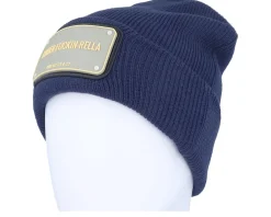 Cuff Beanies-John Hatter & Co Rubber Cinder-Fucking-Rella Navy Cuff -