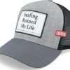 Trucker-Coastal Ruined Heather Grey Trucker -