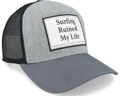 Trucker-Coastal Ruined Heather Grey Trucker -