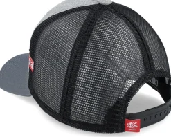Trucker-Coastal Ruined Heather Grey Trucker -