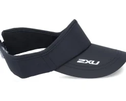 Best 2XU Run Black/Black Visor -