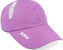 Best 2XU Run Cap Thistle/White Dad Cap - Purple