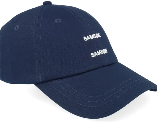 Dad Cap-Samsøe Samsøe Saaddie Cap Salute Dad Cap - Blue