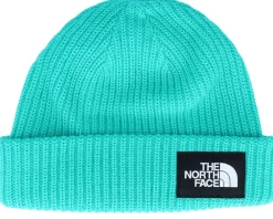 Hot The North Face Salty Dog Apres Blue Short Beanie -
