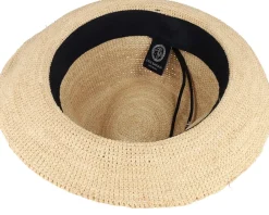 Straw Hat-CTH Ericson Sam Raffia Trilby Natural Straw Hat -