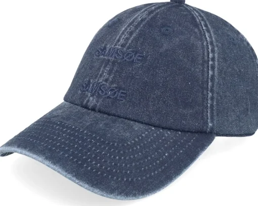 Dad Cap-Samsøe Samsøe Samsoe Cap Salute Dad Cap - Blue