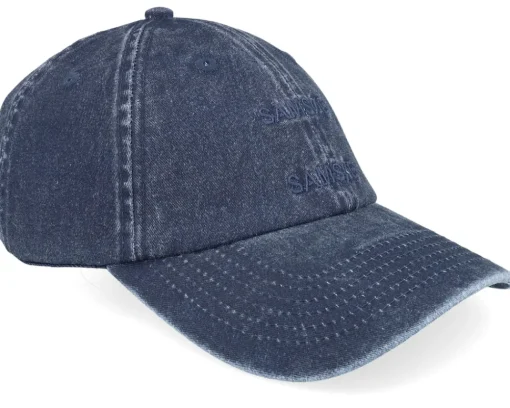 Dad Cap-Samsøe Samsøe Samsoe Cap Salute Dad Cap - Blue