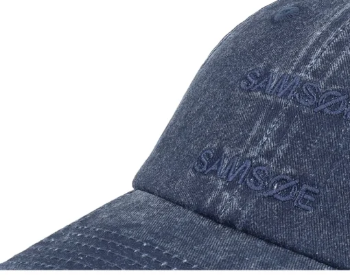 Dad Cap-Samsøe Samsøe Samsoe Cap Salute Dad Cap - Blue