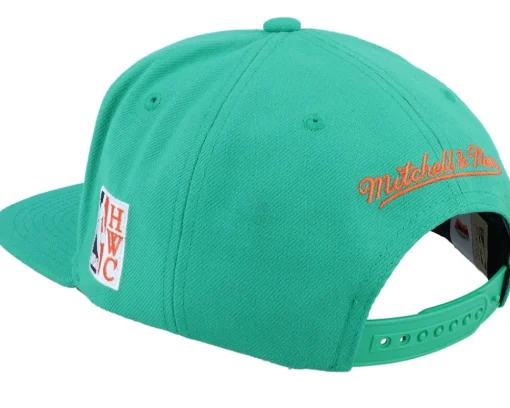 Snapback-Mitchell & Ness San Antonio Spurs Desert Green Teal Snapback -