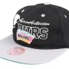 Best Mitchell & Ness San Antonio Spurs Varsity Letter /Grey Snapback - Black