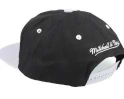 Best Mitchell & Ness San Antonio Spurs Varsity Letter /Grey Snapback - Black