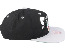 Best Mitchell & Ness San Antonio Spurs Varsity Letter /Grey Snapback - Black