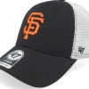 Trucker-47 Brand San Francisco Giants Branson Mesh Black Trucker -