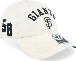 Sale 47 Brand San Francisco Giants Clubhouse Faber Clean Up Sandstorm Dad Cap - Beige