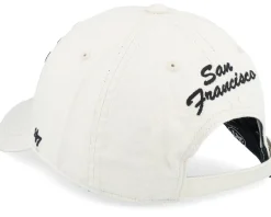 Sale 47 Brand San Francisco Giants Clubhouse Faber Clean Up Sandstorm Dad Cap - Beige