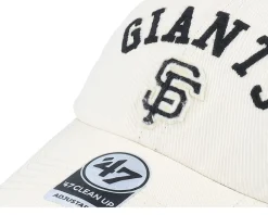 Sale 47 Brand San Francisco Giants Clubhouse Faber Clean Up Sandstorm Dad Cap - Beige