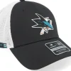 Trucker-Fanatics San Jose Sharks Authentic Pro Rink Black/White Trucker -