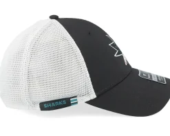 Trucker-Fanatics San Jose Sharks Authentic Pro Rink Black/White Trucker -