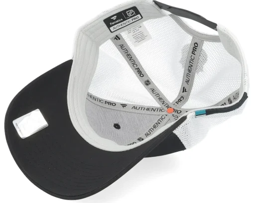 Trucker-Fanatics San Jose Sharks Authentic Pro Rink Black/White Trucker -