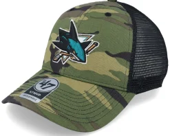 Trucker-47 Brand San Jose Sharks 47 Mvp Camo/Black Trucker -