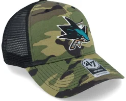 Trucker-47 Brand San Jose Sharks 47 Mvp Camo/Black Trucker -