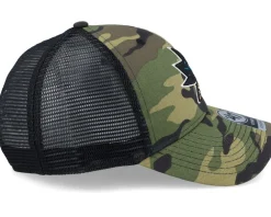 Trucker-47 Brand San Jose Sharks 47 Mvp Camo/Black Trucker -