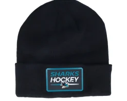 Online Fanatics San Jose Sharks Authentic Pro Prime Beanie Cuff - Black